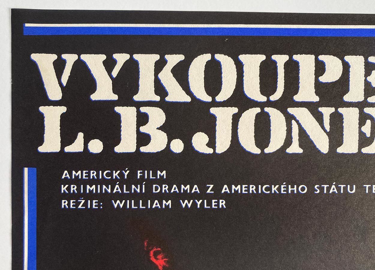 Movie Poster   The Liberation Of L.B. Jones, Miroslav Němeček + Petr Sirotek, 1970 photo Art