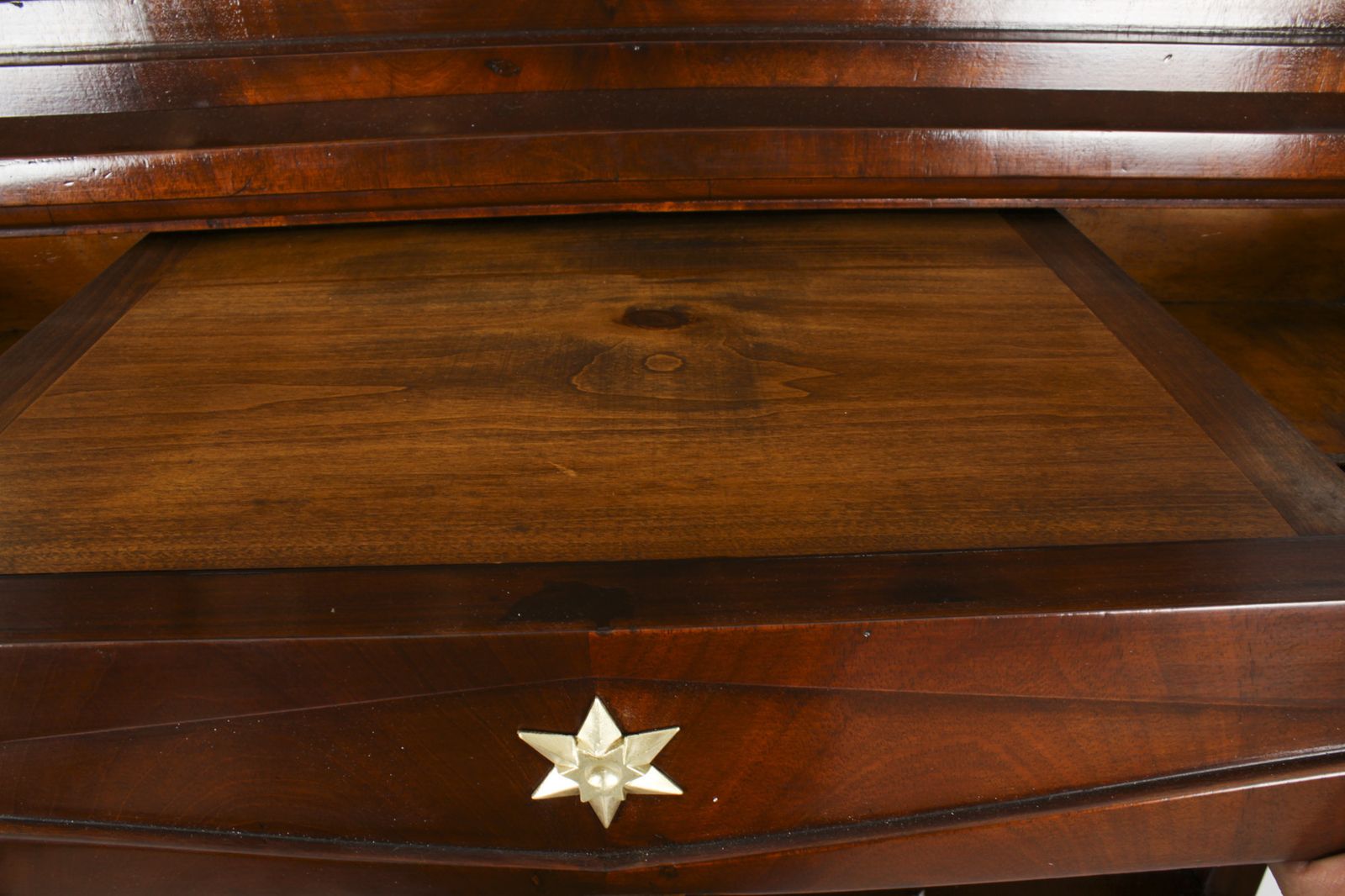 photo vintage Antique Biedermeier Secretaire Chest Secretaire Abattant19th C
