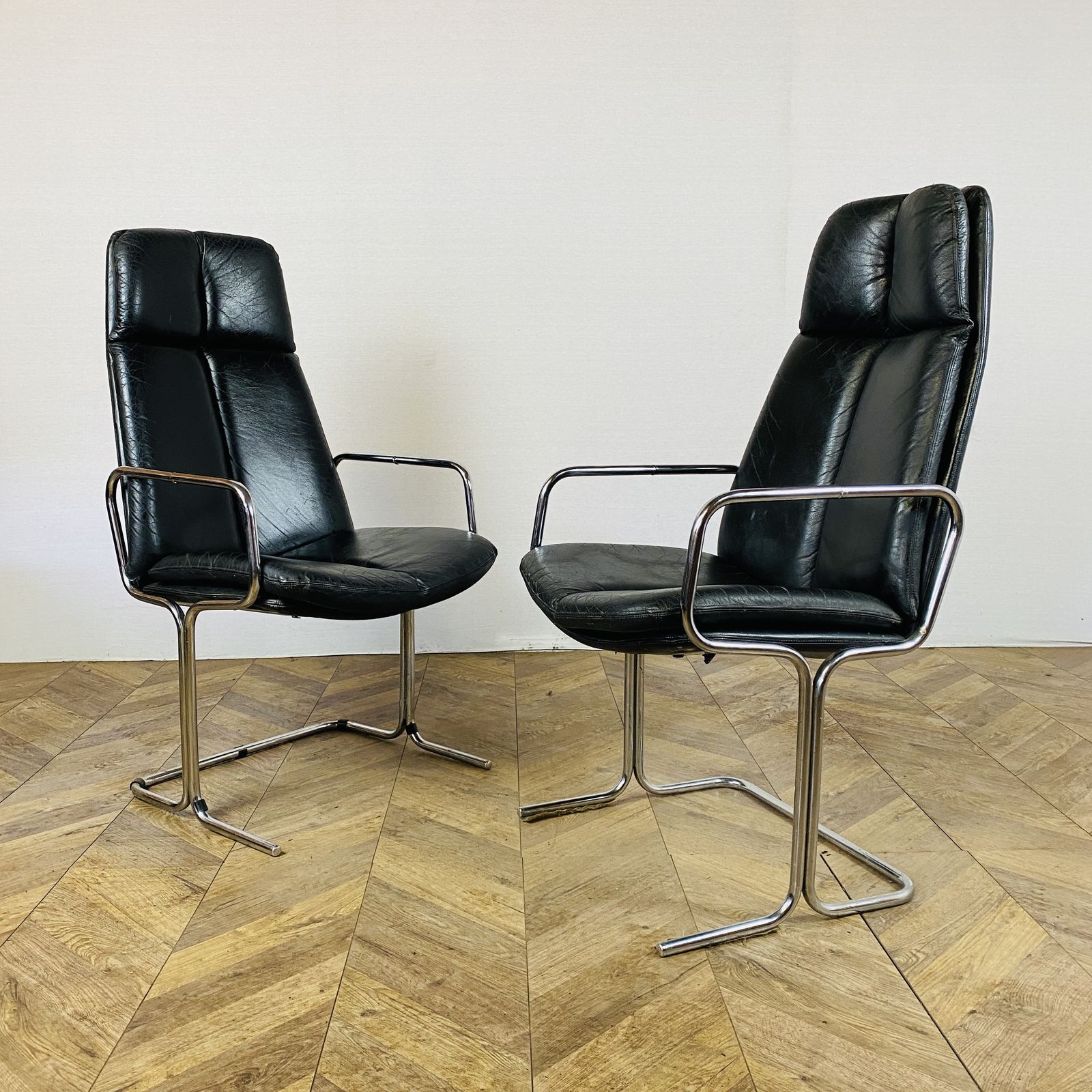 Vintage Eleganza Armchairs By Tim Bates For Pieff, Set Of 4, 1970s photo buy