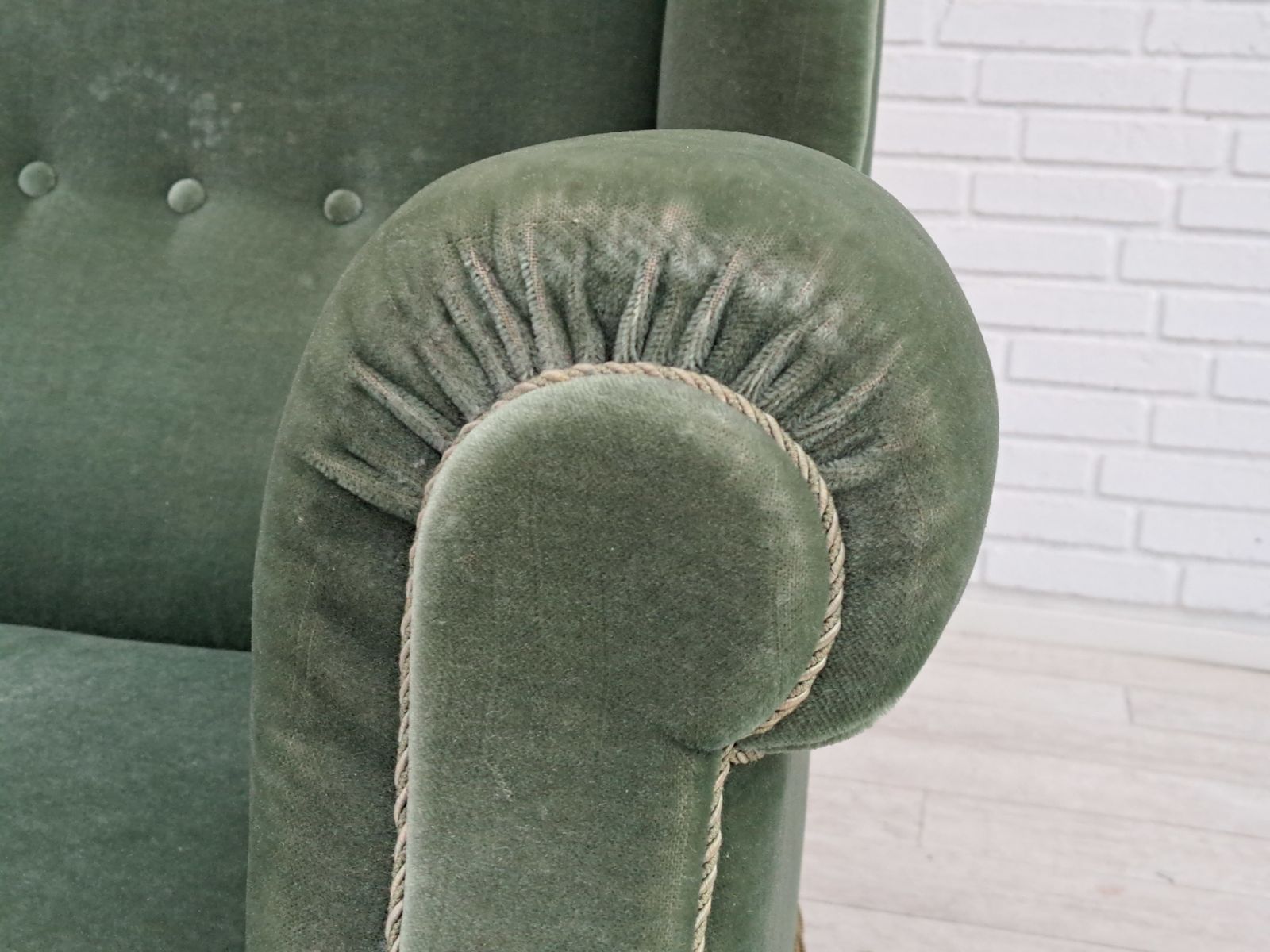 photo vintage 60s, Danish Design By Fritz Hansen, Relax Lounge Chair, Original Condition