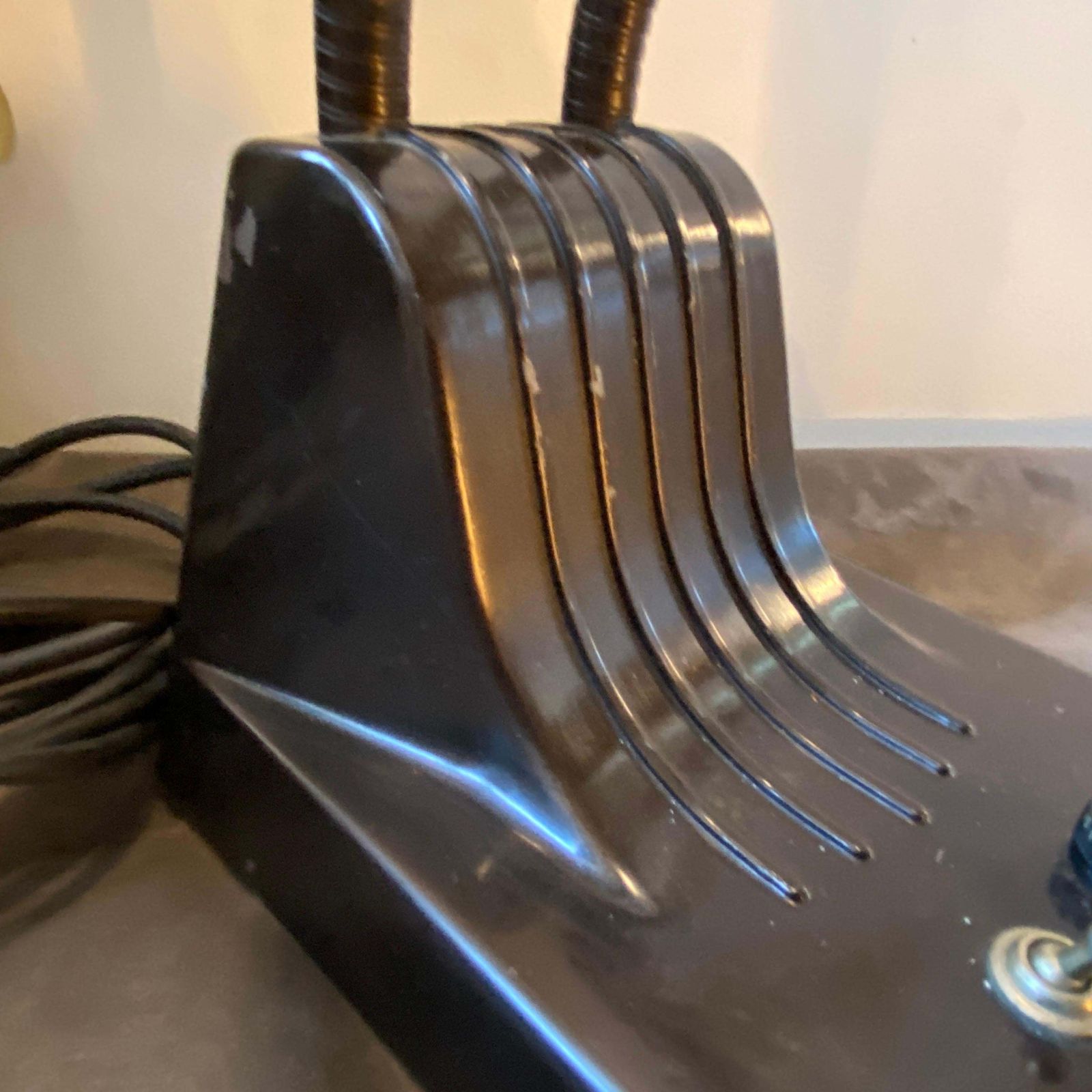 Lighting 1960s Industrial Italian Metal Desk Lamp photo