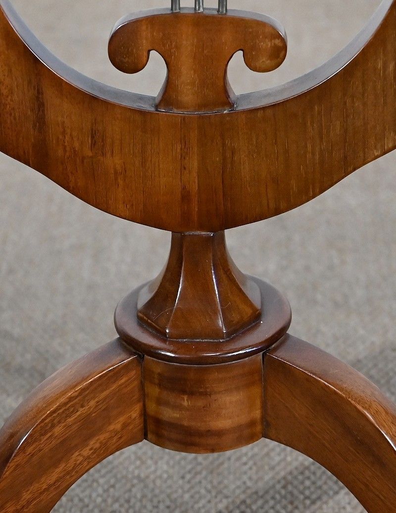 Furniture Rare Little Marquetry Worker, In The Restoration Style, 19th Century photo