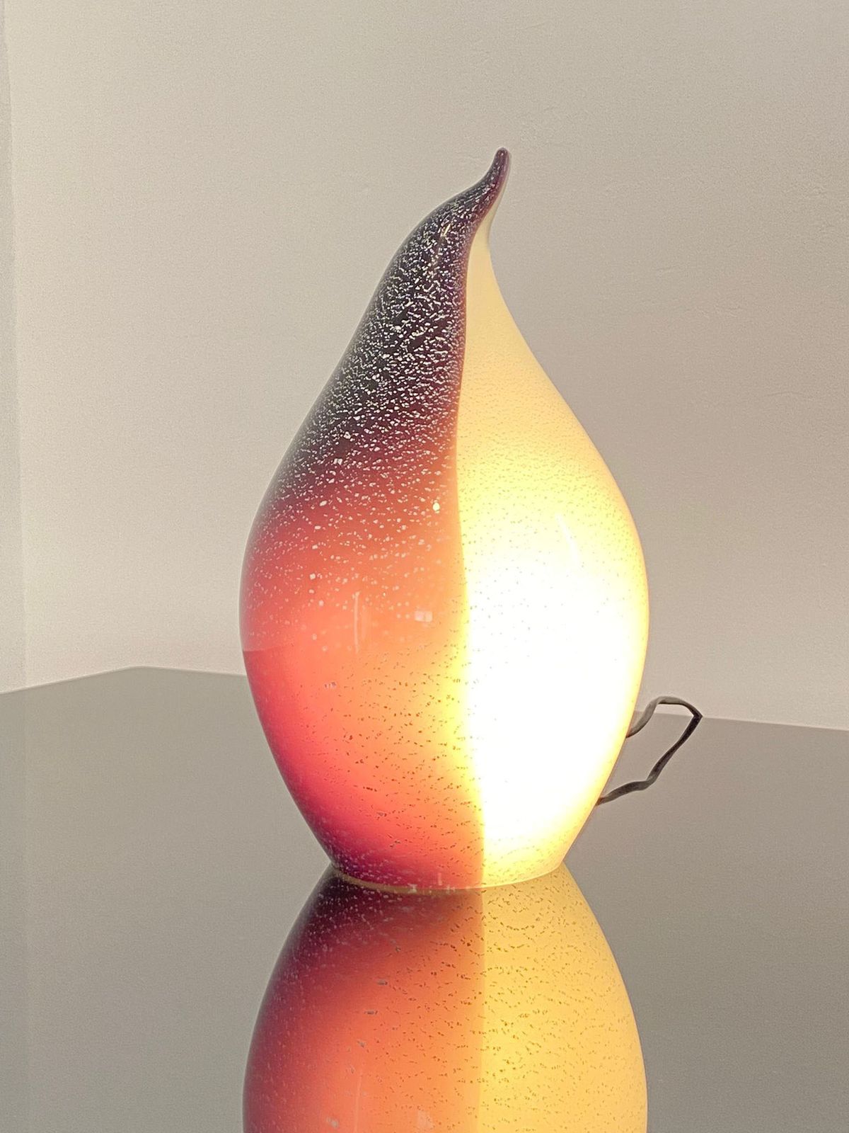 Lampada A Forma Di Pinguino In Vetro Di Murano, Italia, Anni '80 photo vinterior