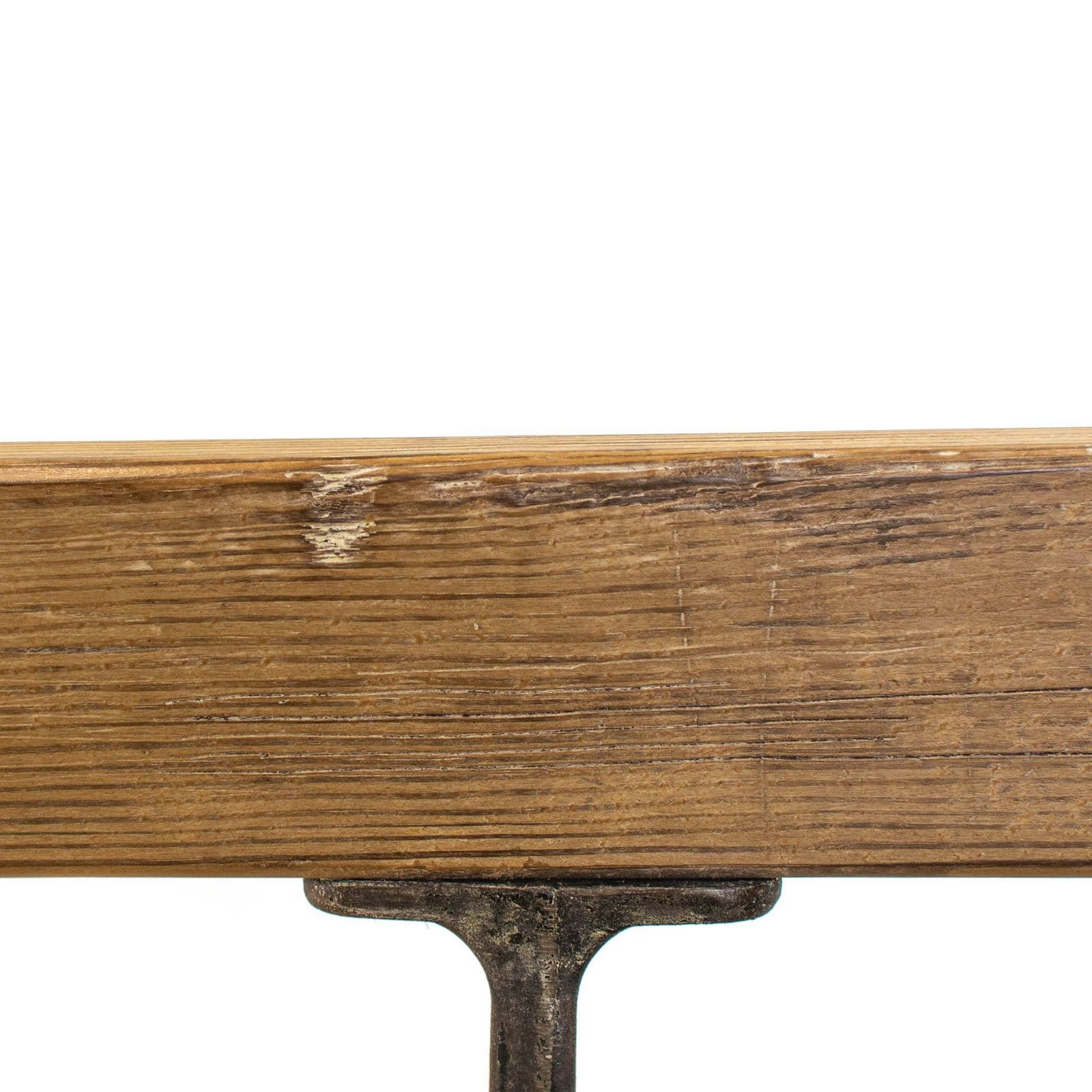Pair Of Flip Over Antique Pitch Pine Benches photo vintage