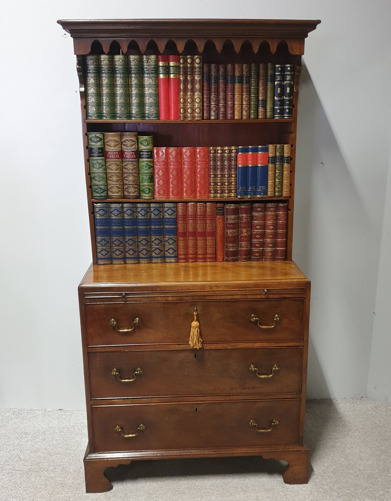 Georgian Open Bookcase Of Small Proportions photo Furniture