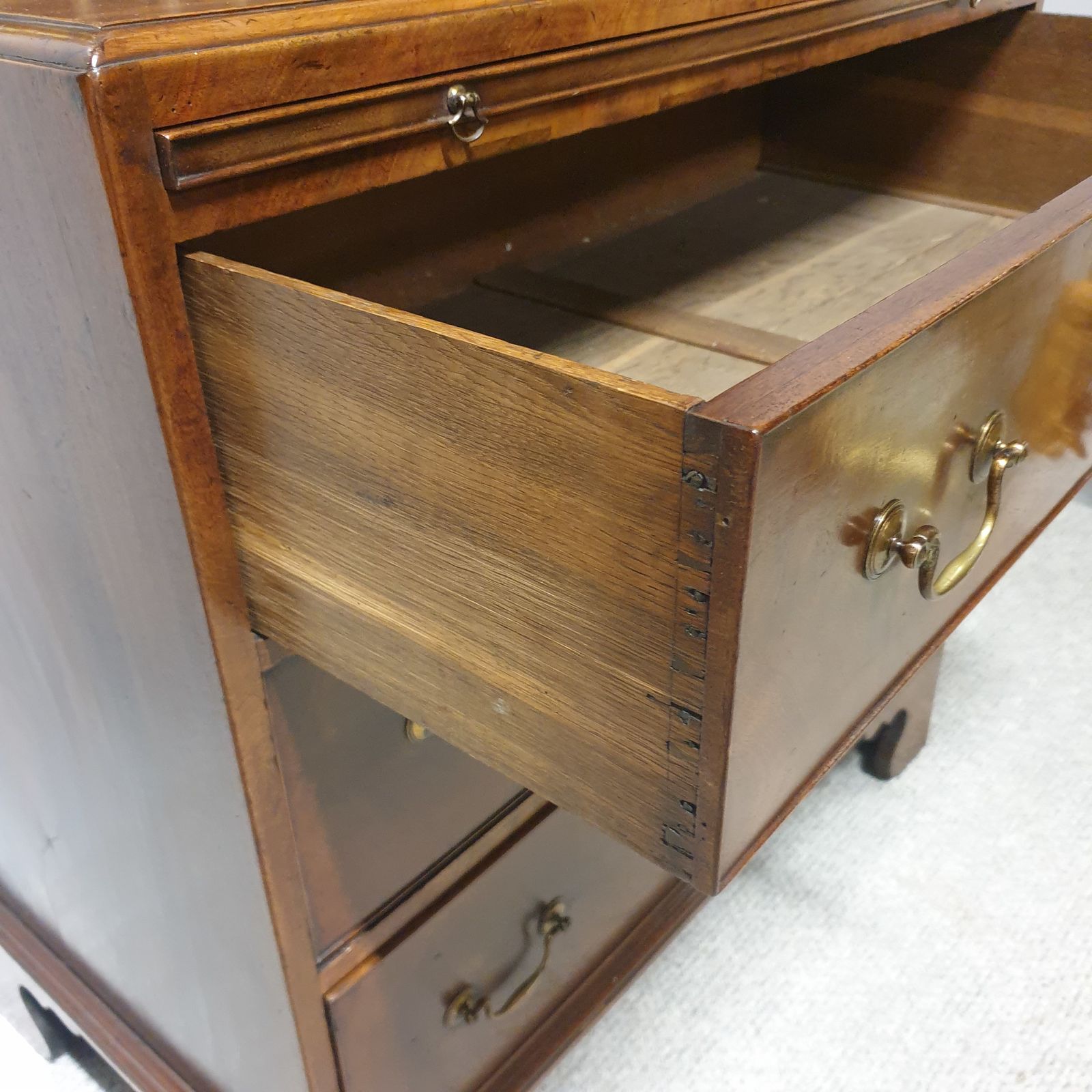 Georgian Open Bookcase Of Small Proportions photo vintage