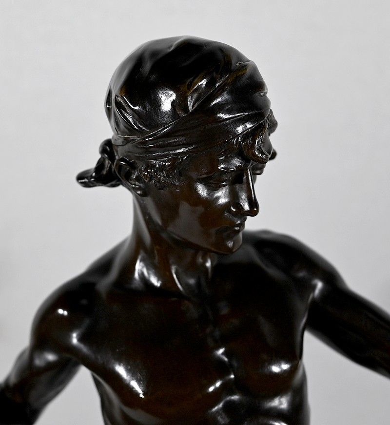 Important Bronze “Allegory Of Poetry”, By E. Drouot – 1900 photo buy