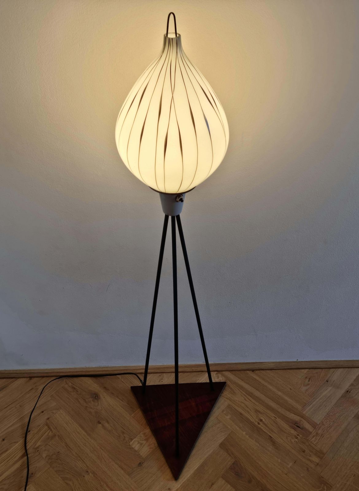 photo furniture Midcentury Rare Tripod Floor Lamp