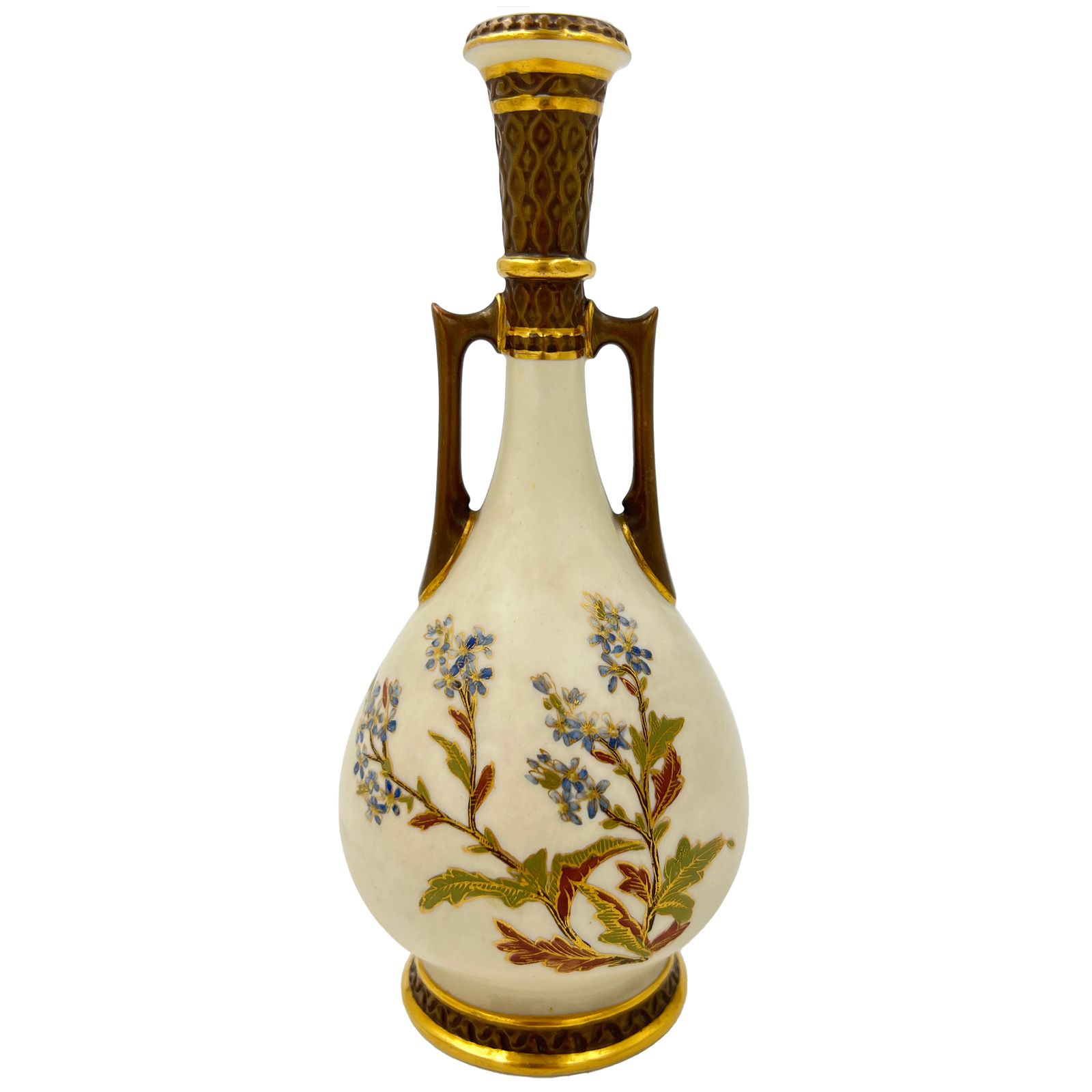 A Fine Set Of Three Porcelain Royal Worcester Vases photo vinterior