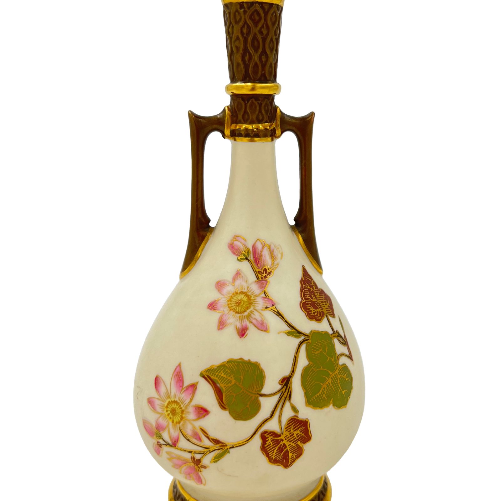 A Fine Set Of Three Porcelain Royal Worcester Vases photo buy