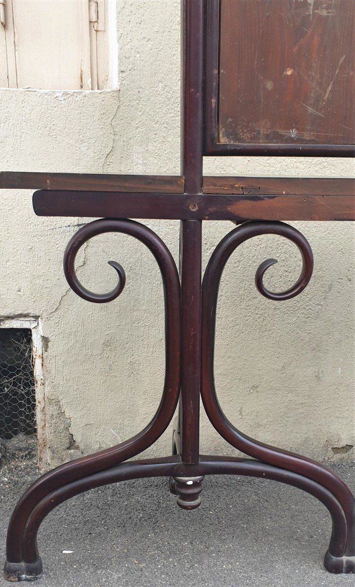 2000.0 Att. In Thonet, Console With Large Mirror, Late Nineteenth Early Twentieth Century photo