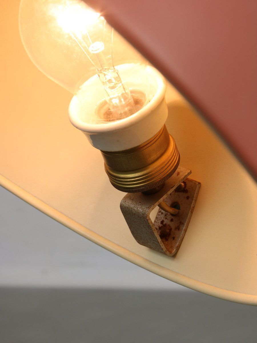 photo for sale Bauhaus Salmon Table Lamp, 1930s