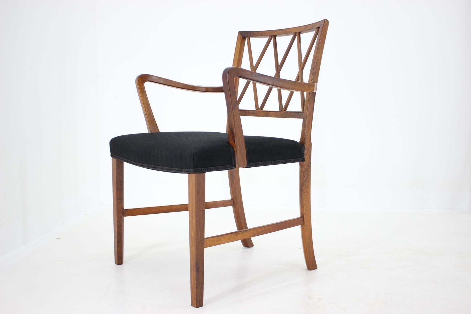 Furniture 1960s Ole Wanscher Palisander Armchair For Aj Iverson Snedkermester photo
