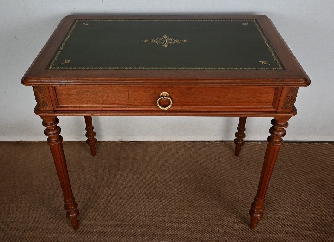 Small Mahogany Desk, Louis XVI Style – 1900