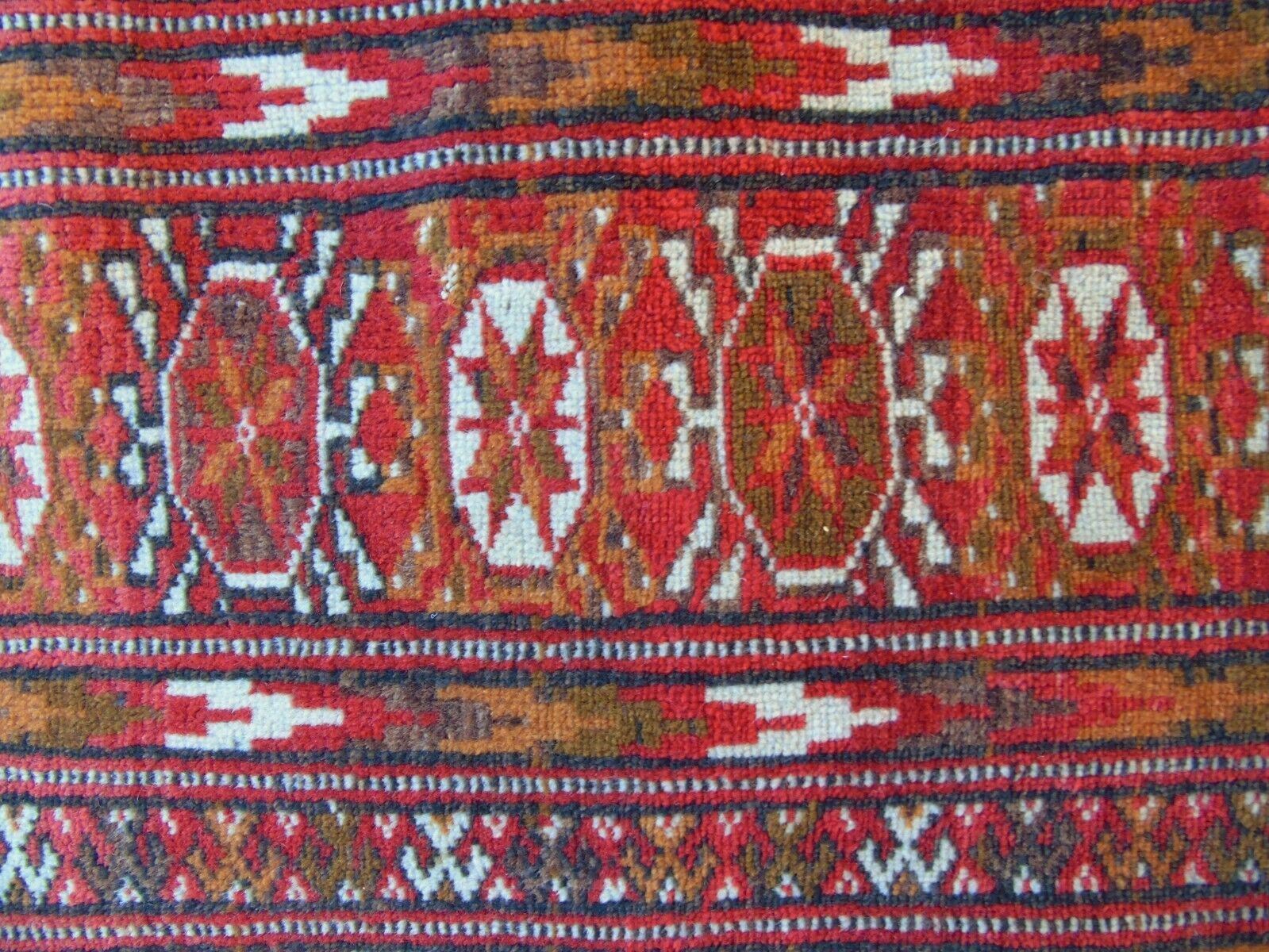 Antique Tekke Turkman Carpet, 1920s photo vintage
