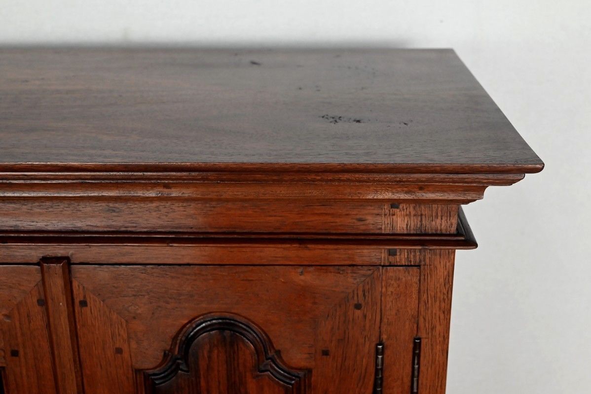 Small Spice Cabinet In Pondicherry Teak   Late 19th Century photo vinterior