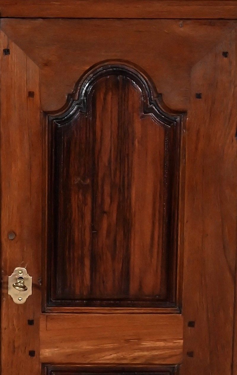 photo for sale Small Spice Cabinet In Pondicherry Teak   Late 19th Century