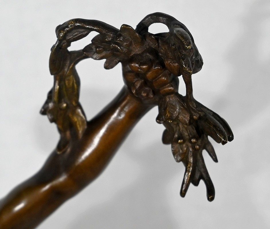 photo furniture Bronze “Victoria”, By F. Lemoyne – Early 20th Century