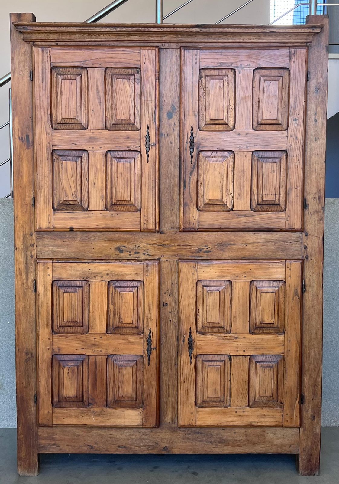 Wardrobe, Cupboard Or Cabinet, Walnut, Castilian Influence, Spain Restored photo furniture