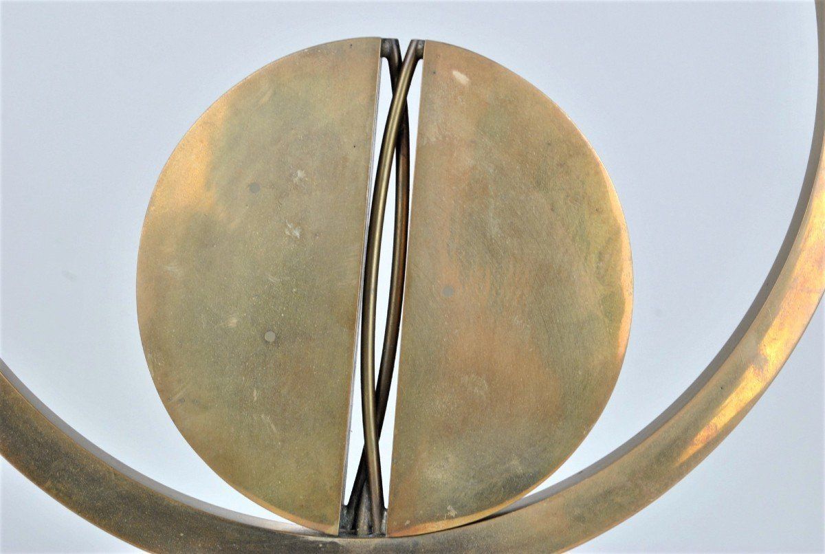photo furniture Carmello Cappello, Bronze Sculpture On Pedestal, Xxth Century