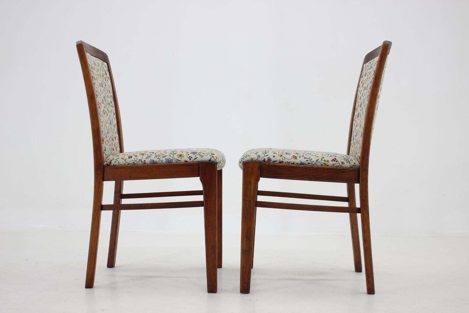 1950s Set Of Four Beech Dining Chair ,Czechoslovakia photo 805.0