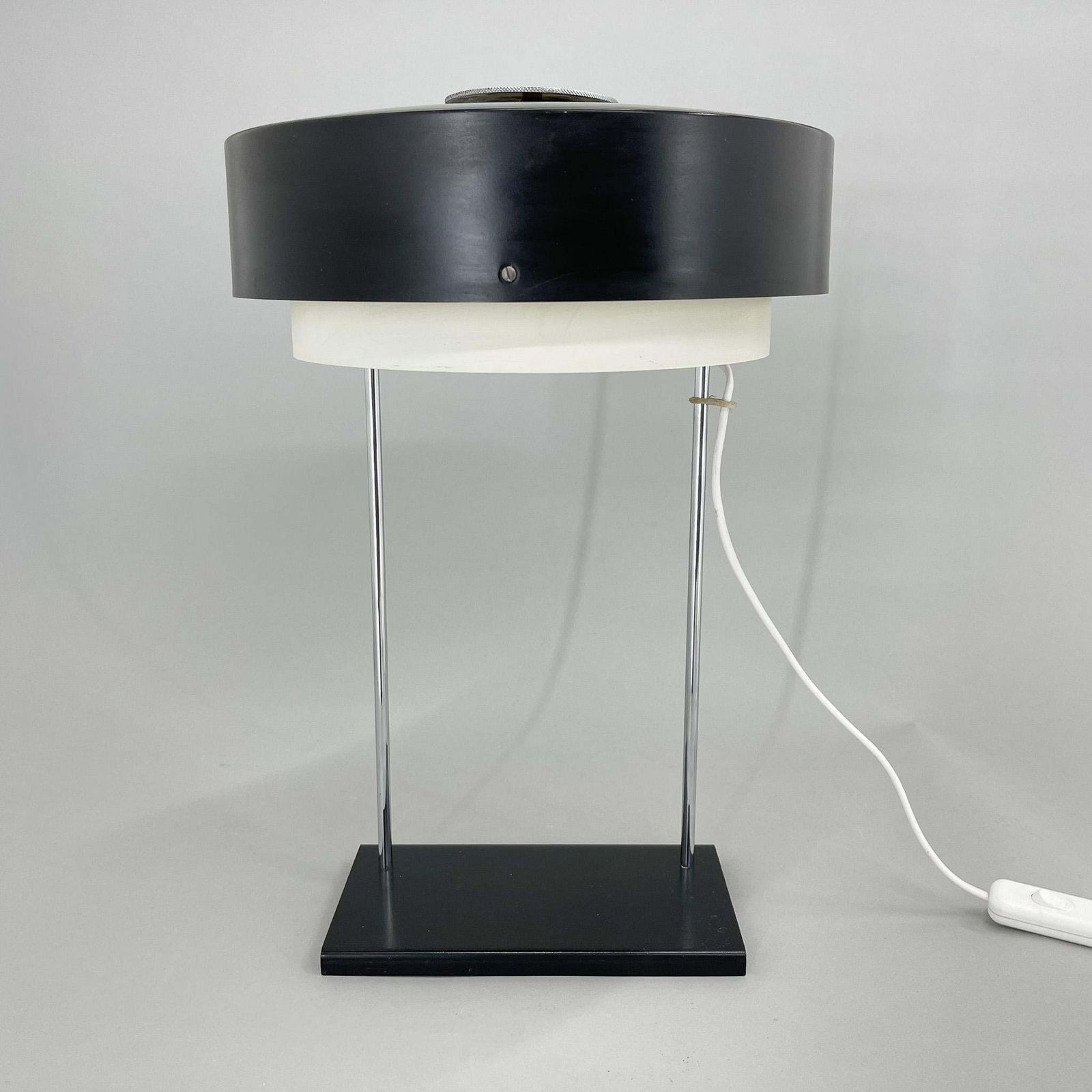 Rare Midcentury Table Lamp By Josef Hůrka For Napako, Marked photo furniture