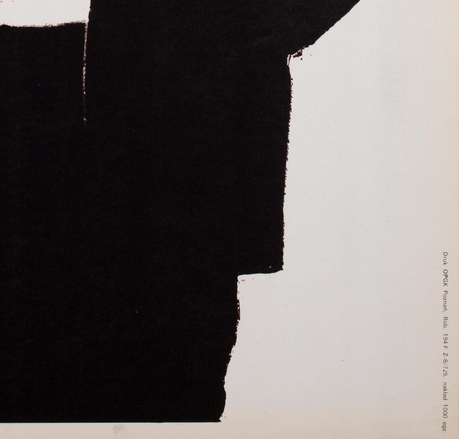 Alfred Hitchcock 1988 Film Festival Polish B1 Poster, Swierzy Waldemar photo vintage