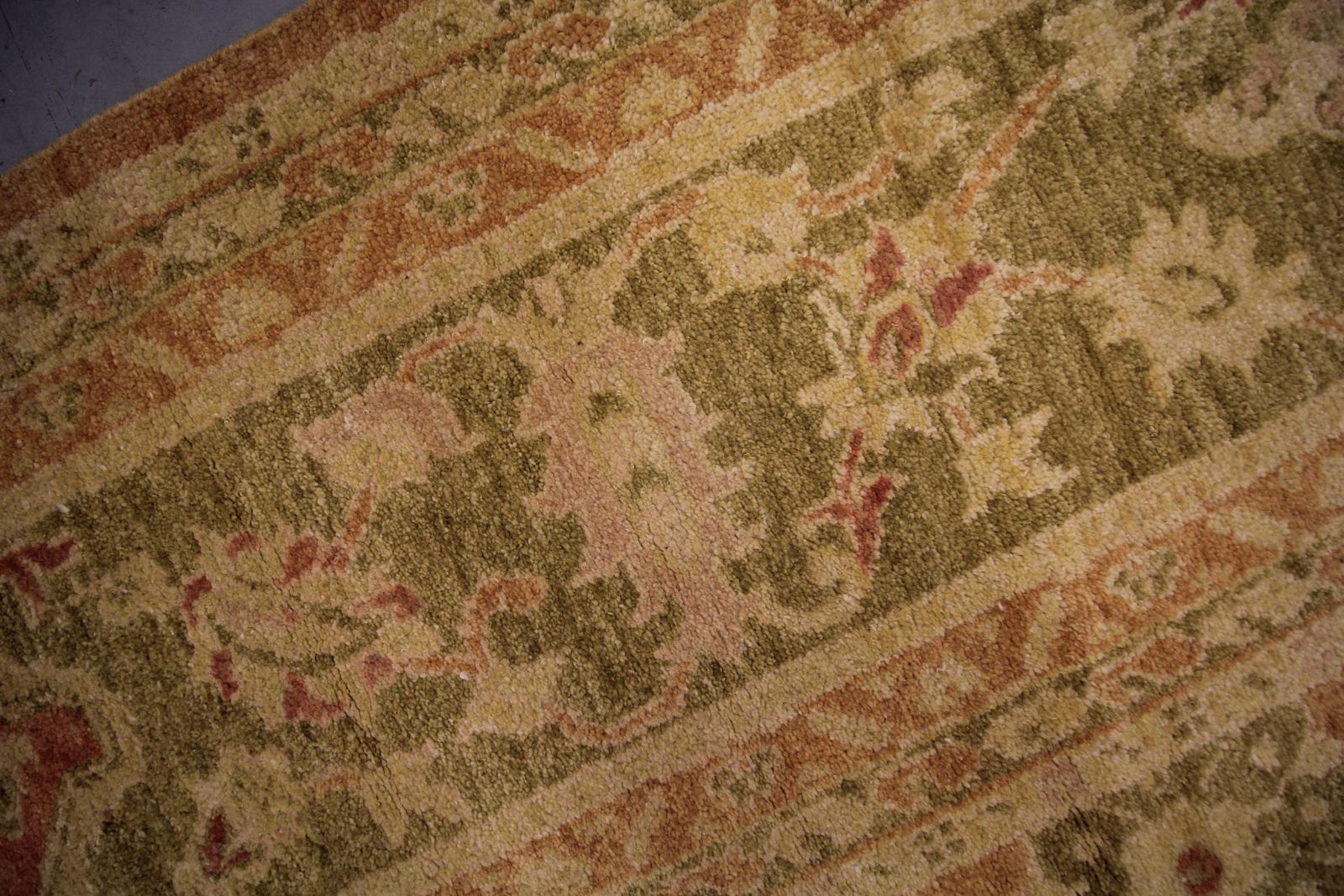 photo for sale Handmade Carpet Large Vintage Rug Ziegler Style Wool Living Room Rug