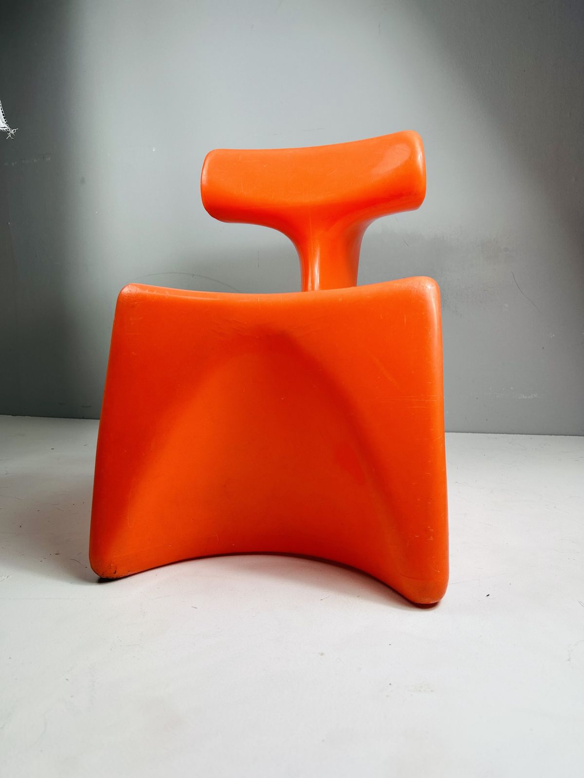photo for sale Orange Zocker Children's Chair By Luigi Colani For Top System Burkhard Lübke, 1971
