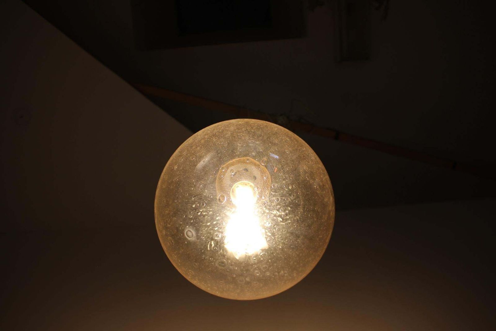 photo furniture Mid Century Glass Pendant Czechoslovakia, 1982, Up To 10 Pieces