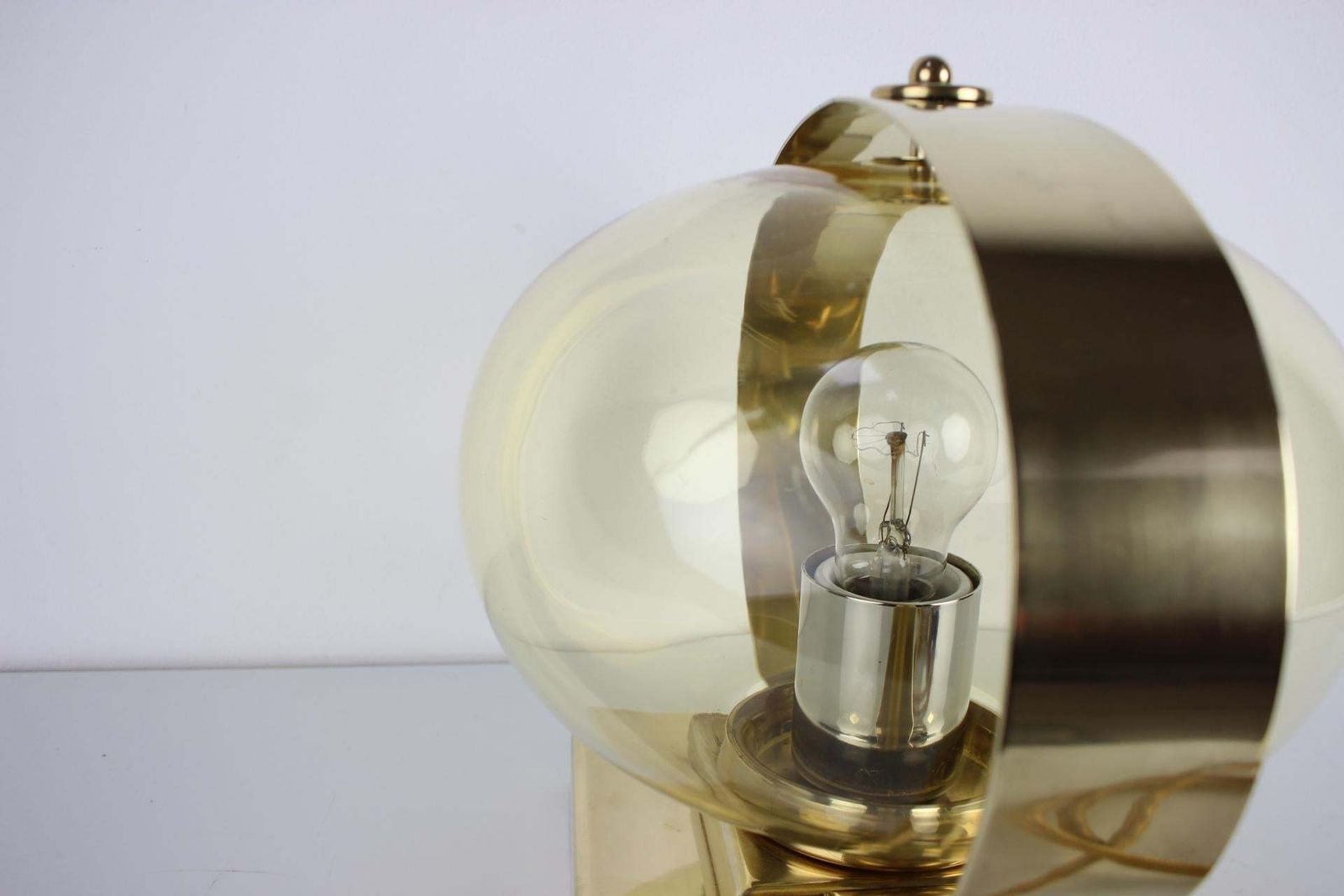 Preciosa Gold Wall Lamp Or Table Lamp / Kamenický šenov, 1970s photo buy