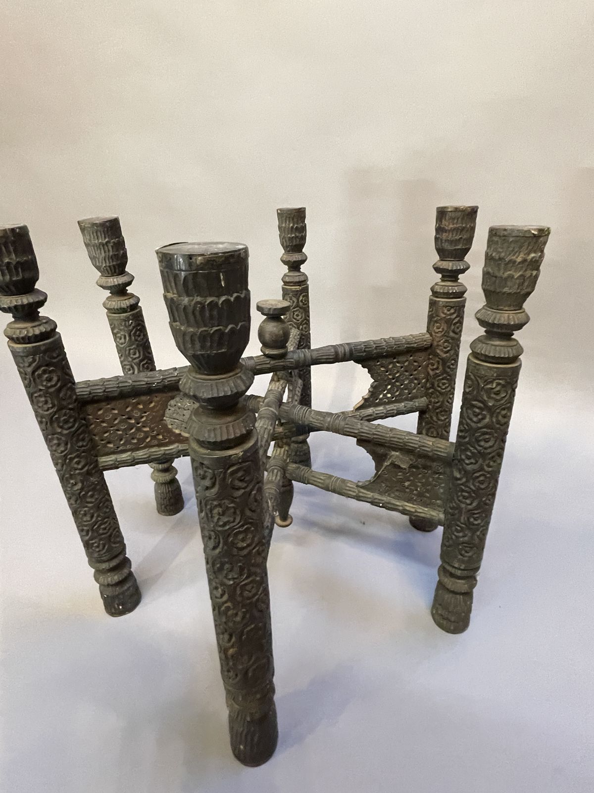 Indian Brass Table photo buy