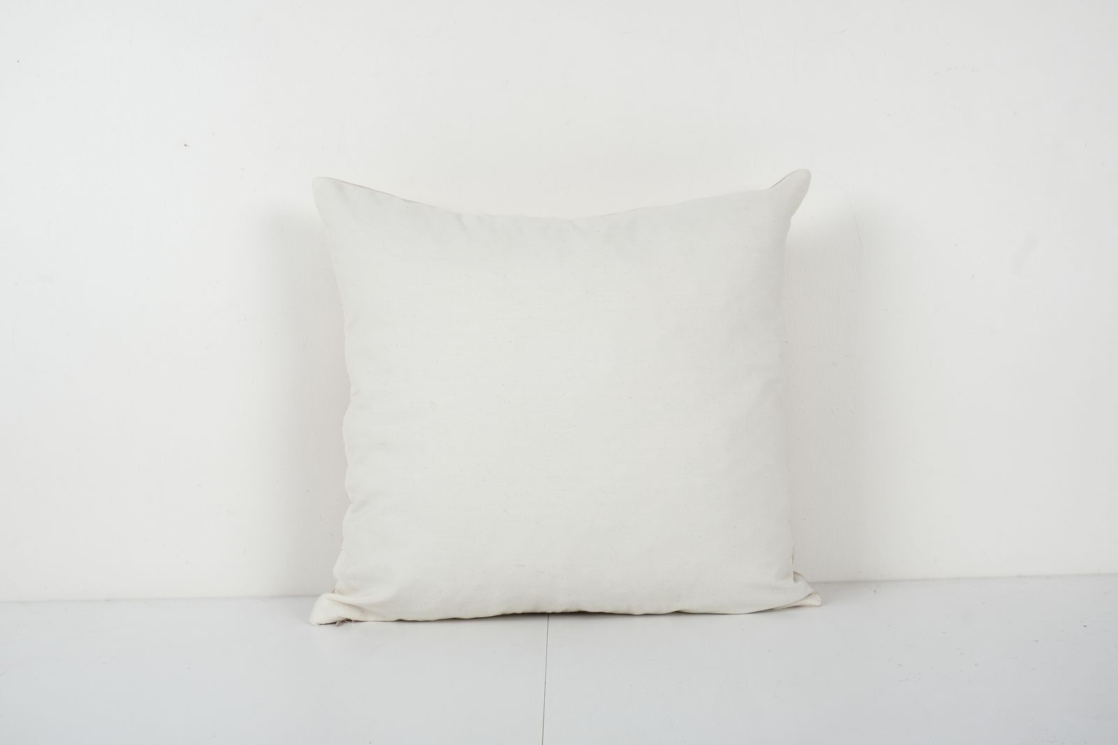 Suzani Silk Animal Pillow Cover, Handmade Embroideredx Fish Cushion Cover 19'' X 19'' photo furniture