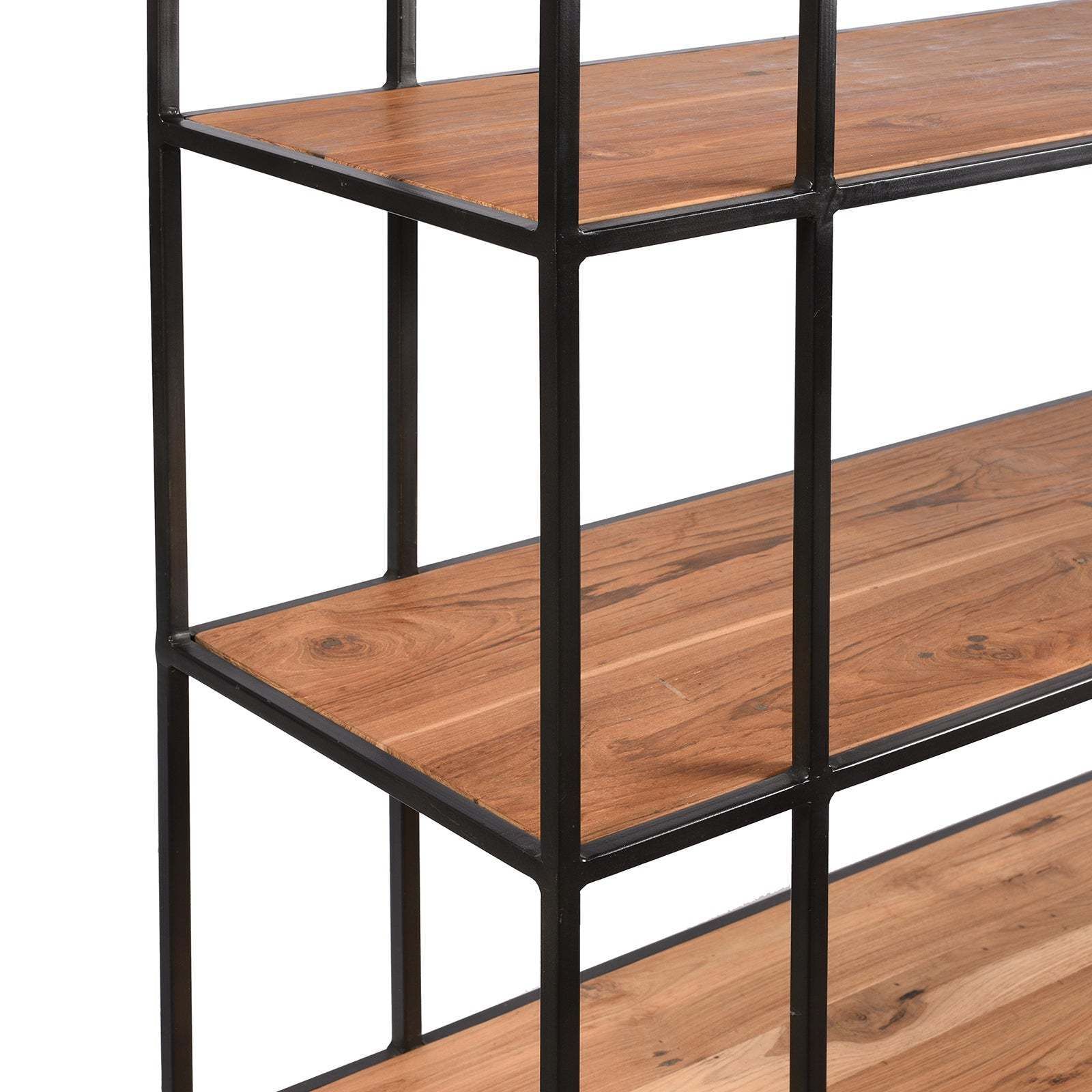 Industrial Style Room Divider Shelving photo Furniture