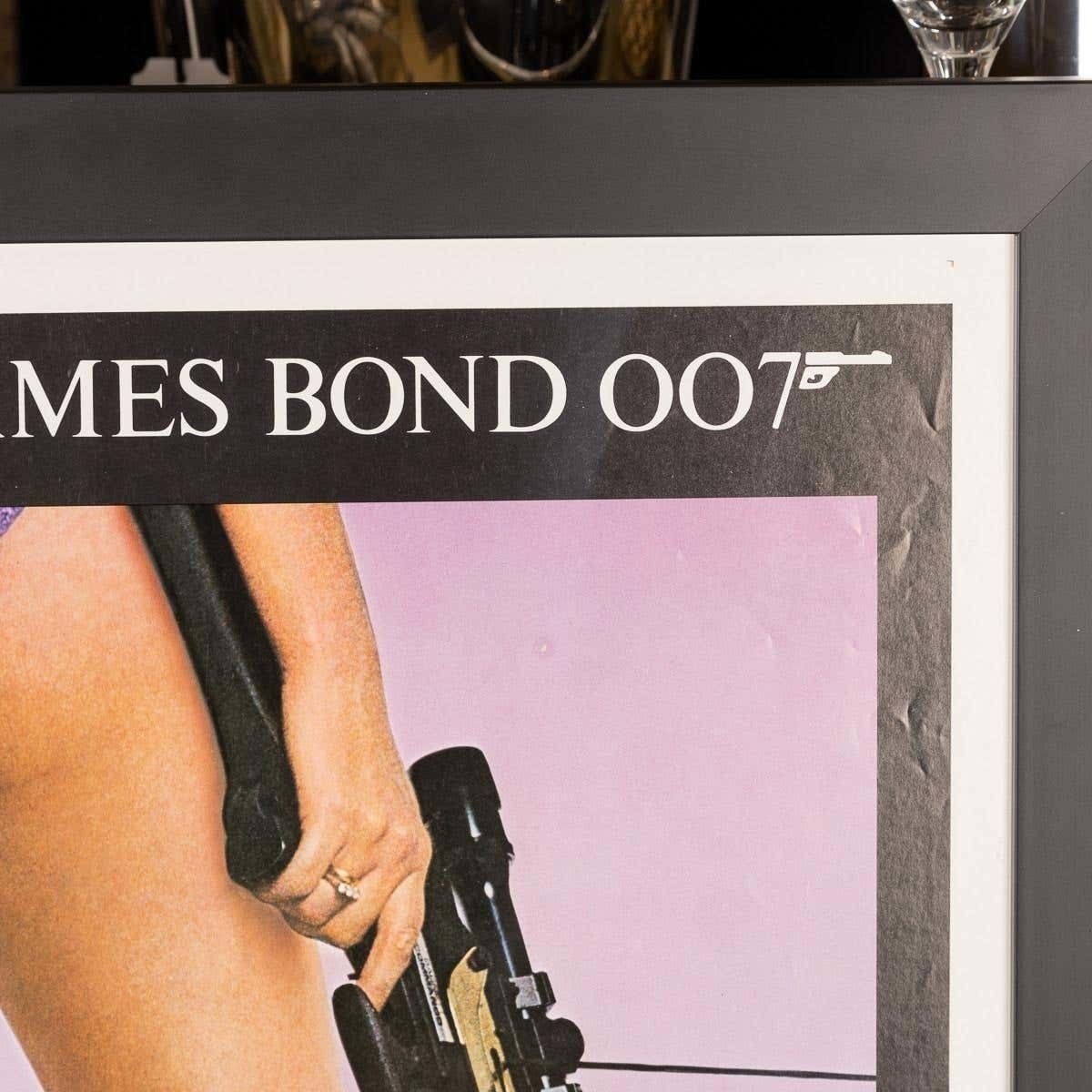 Original James Bond 'For Your Eyes Only' Poster, C.1981 photo vinterior