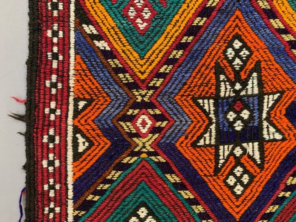 Small Vintage Turkish Kilim Rug 130x71 Cm Wool Kelim photo Textiles
