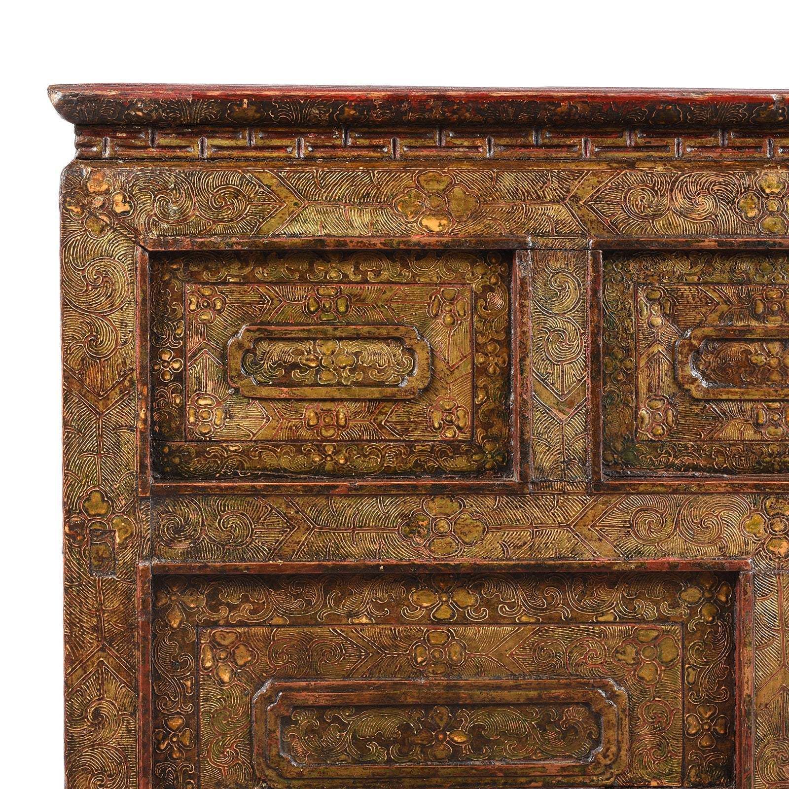 Gilt Tibetan Table From Tsurpu   Late 18th Century photo furniture