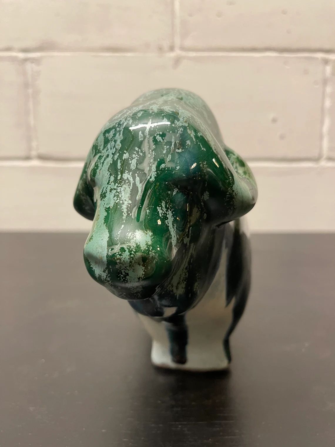Otto Keramik Ceramic Buffalo West German Pottery Fat Lava photo Art