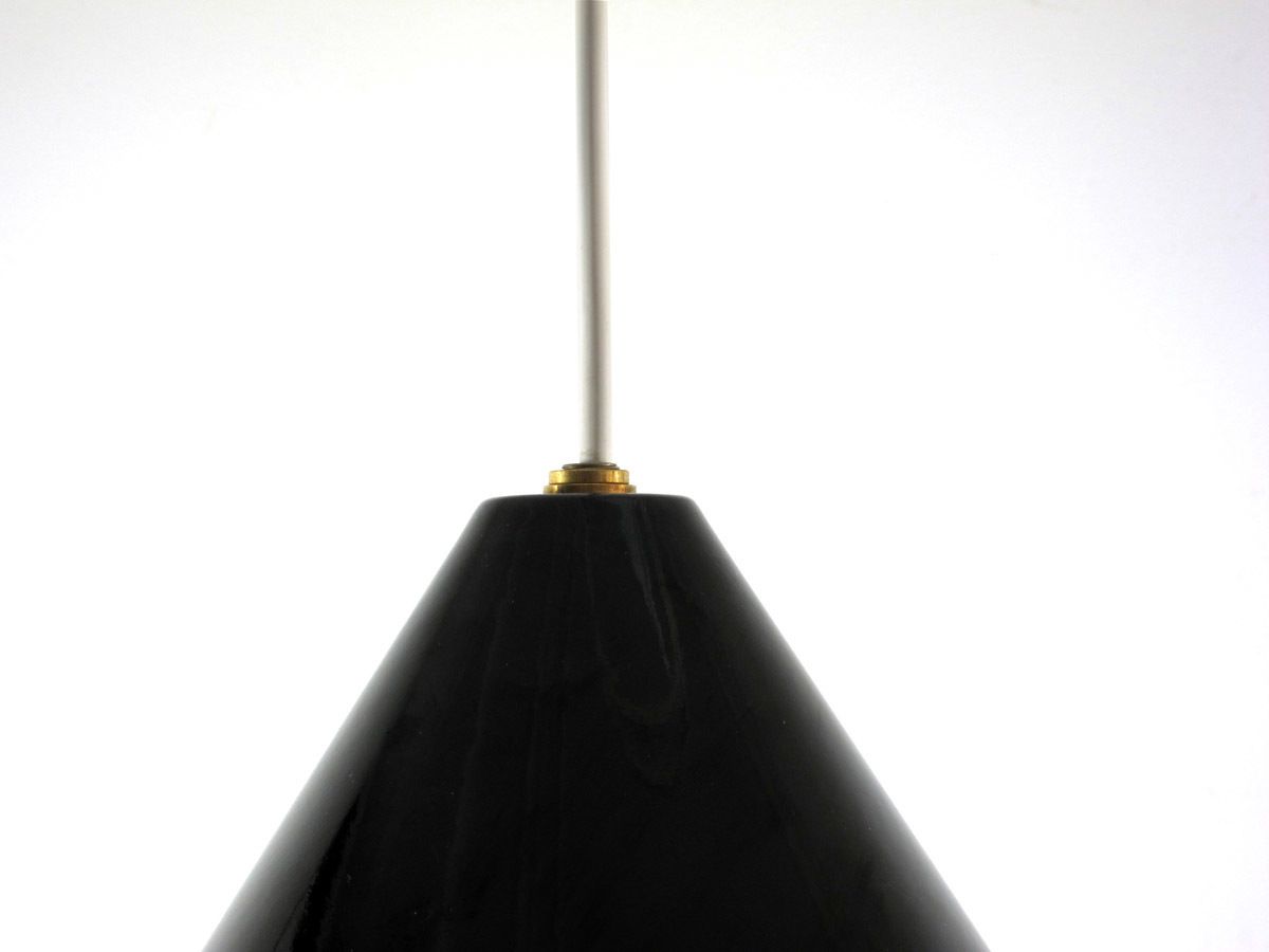 photo for sale Arne Jacobsen Poulsen Black 1960s Billiard Pendant