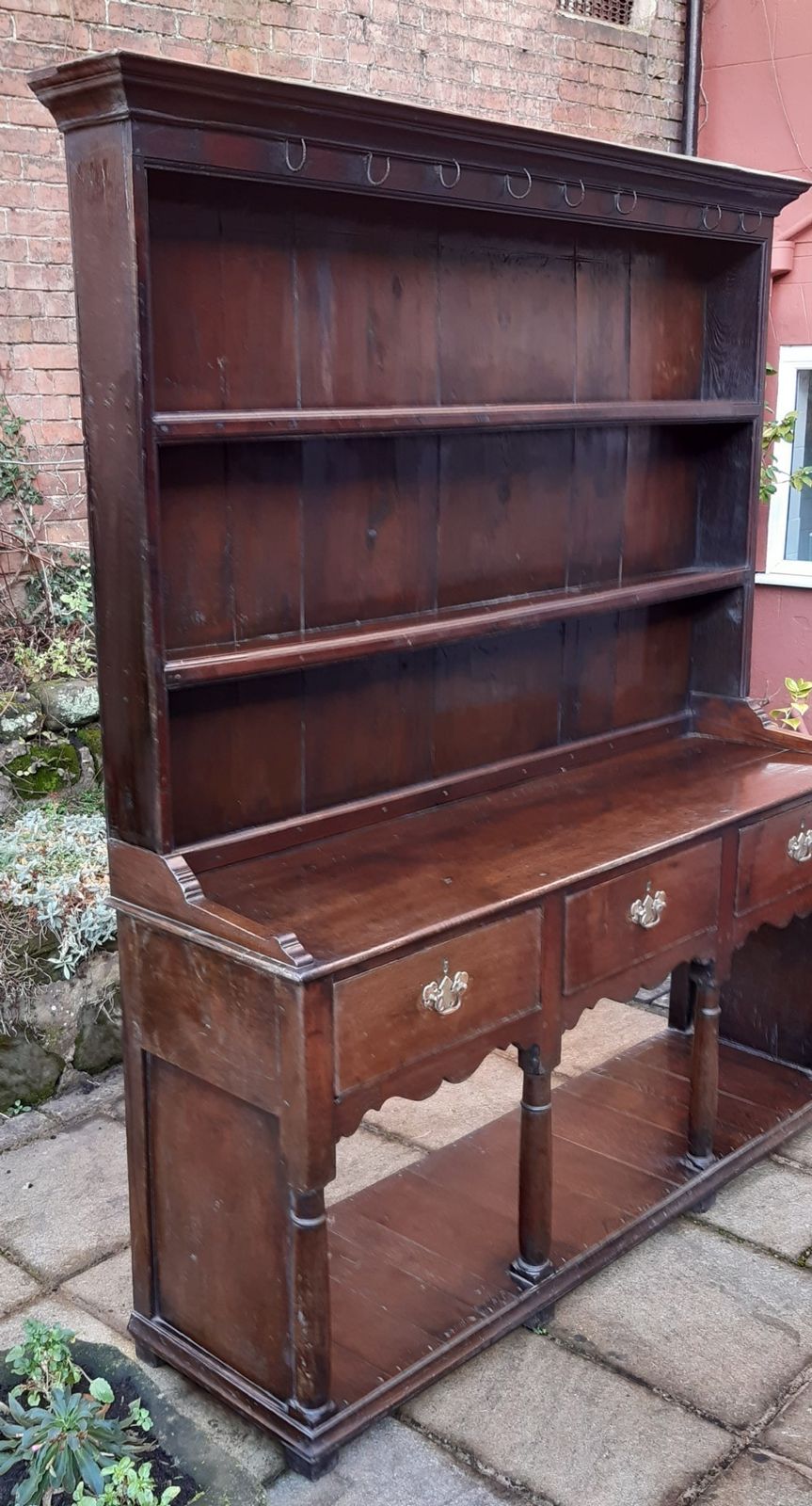 A Rare Small Oak Dresser, 18th Century And Earlier photo furniture