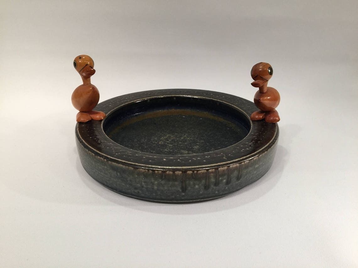 Stoneware Bowl From Swedish Stoneware Producer Of Salt Glazed Stoneware Wallakra, Scandinavian Home Decor