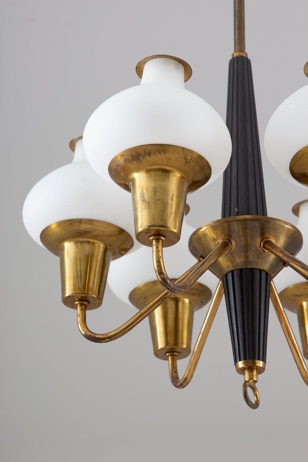 Scandinavian Midcentury Pendant By Hans Agne Jakobsson photo Lighting