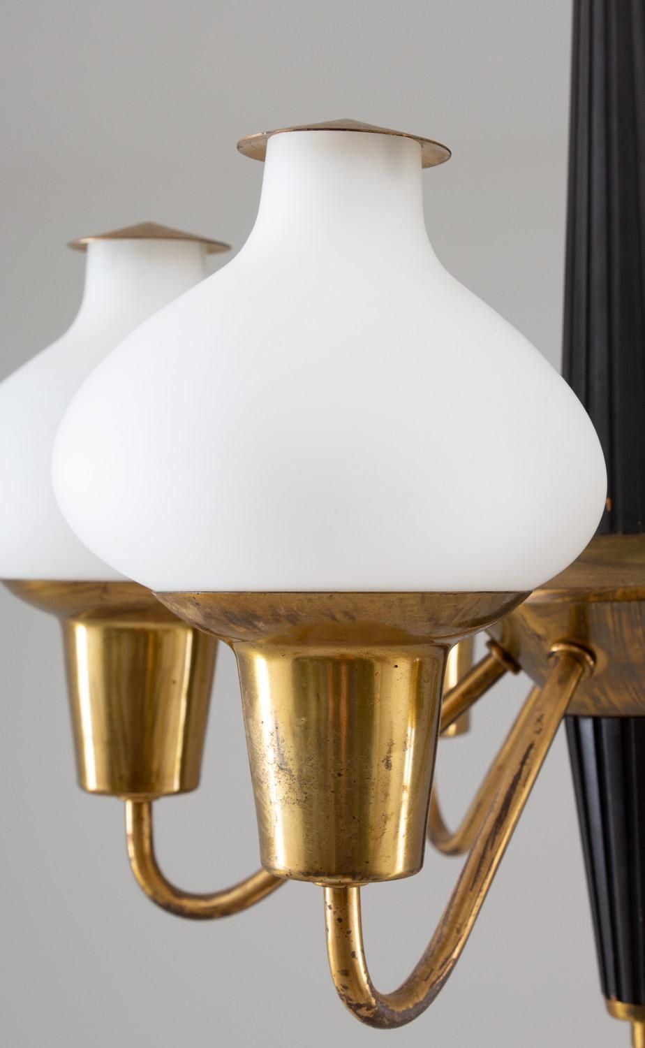 Scandinavian Midcentury Pendant By Hans Agne Jakobsson photo vinterior