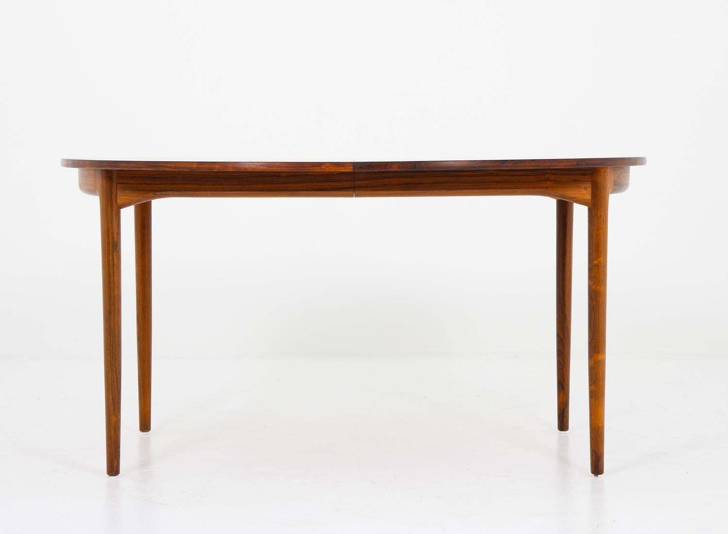 Scandinavian Mid Century Roswood Dining Table By Ib Kofod Larsen, 1960s photo Furniture