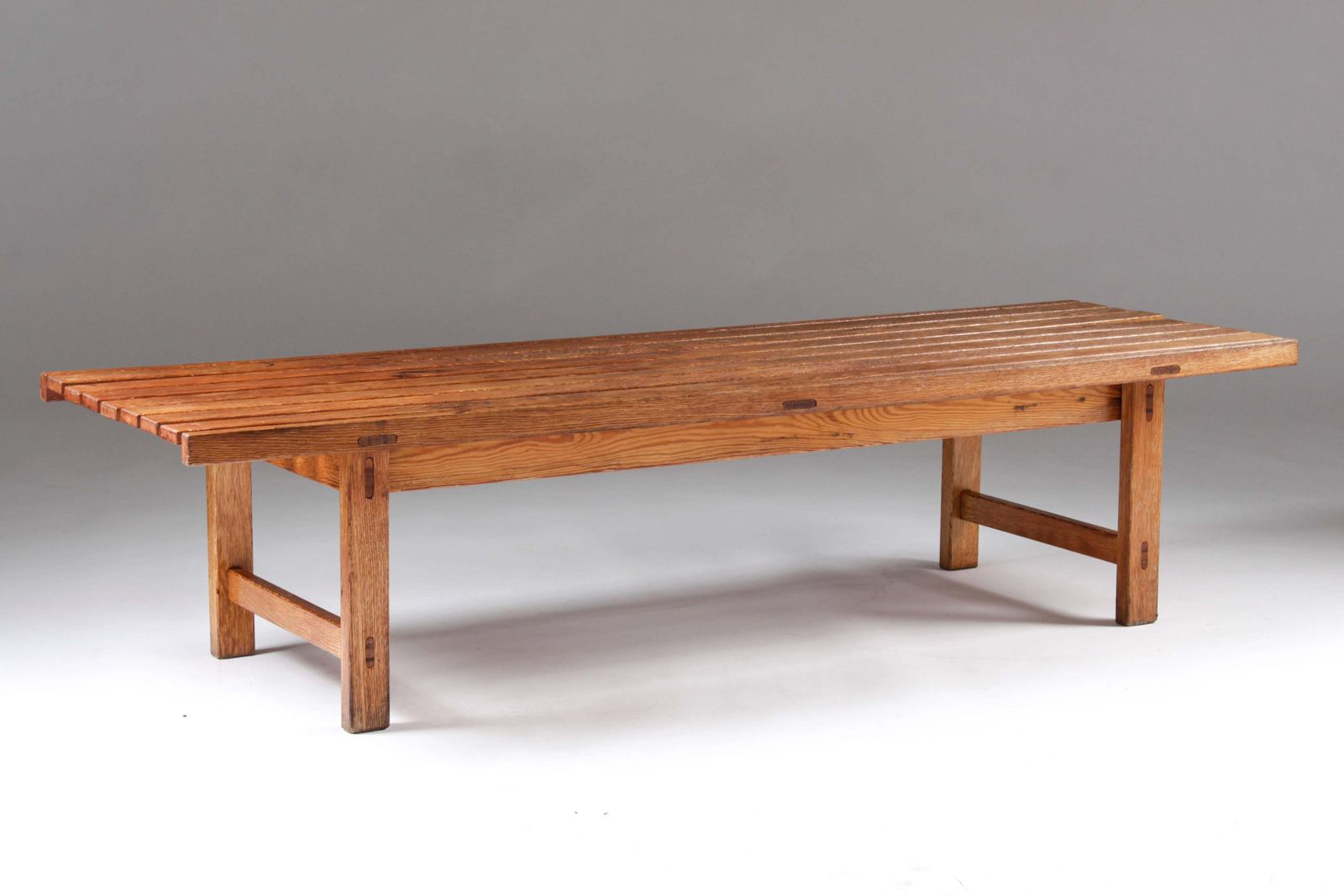 Swedish Mid Century Bench Or Side Table In Oak By Hugo Svensson photo Furniture