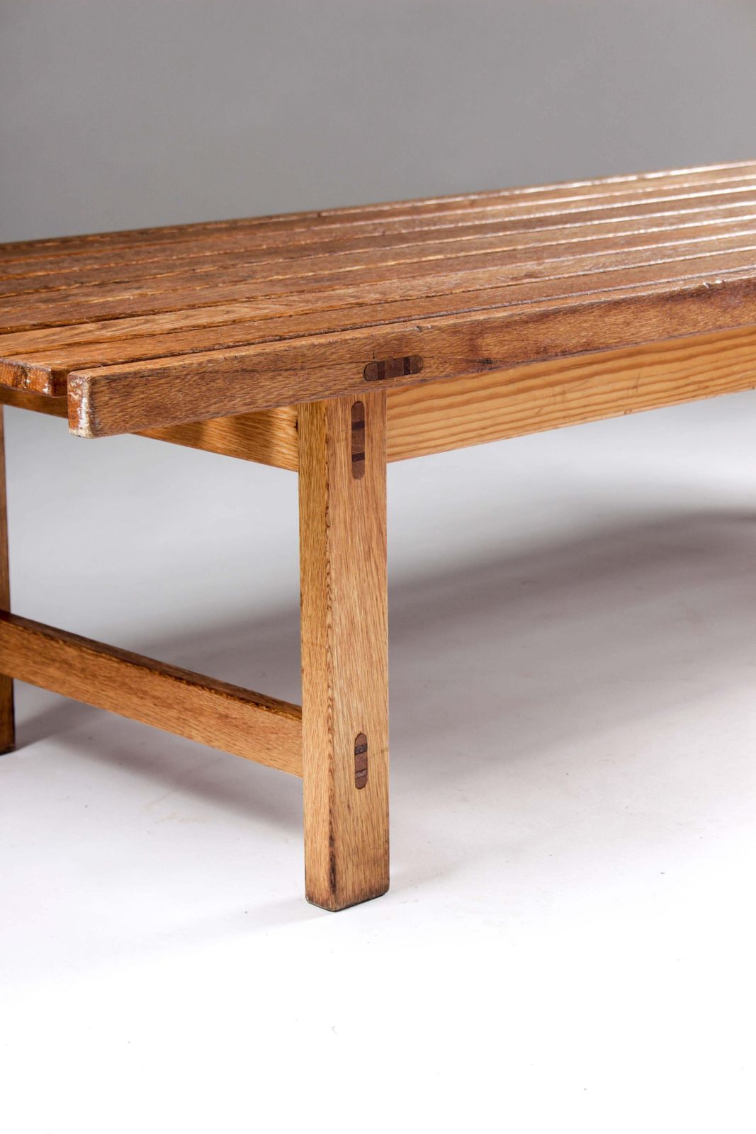 Swedish Mid Century Bench Or Side Table In Oak By Hugo Svensson photo vinterior