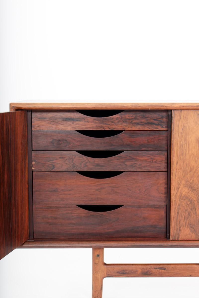 Scandinavian Midcentury Rosewood Sideboard "Darby" By Torbjørn Afdal, Norway photo buy
