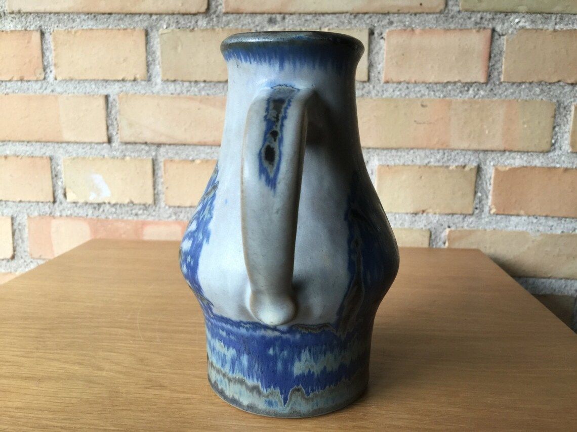 Pitcher Designed By Marianne Starck For Michael Andersen And Son, 1960s, Danish Design Mid Century Modern, Scandinavian Space Age Pottery photo Home Decor