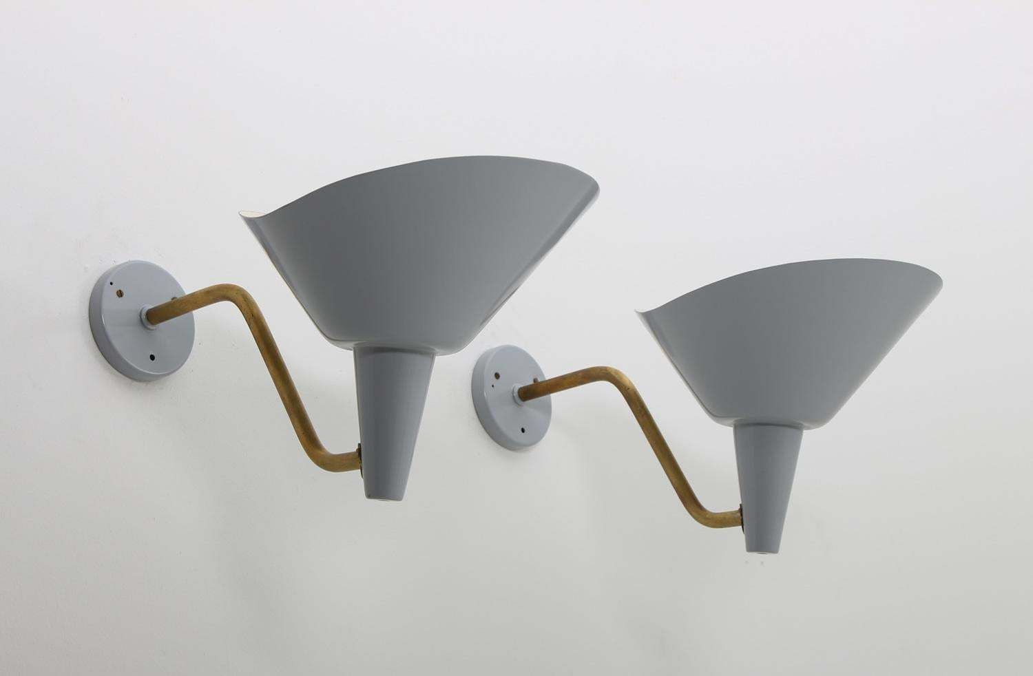 Swedish Wall Lamp In Brass And Metal By Hans Bergström For Ateljé Lyktan photo furniture