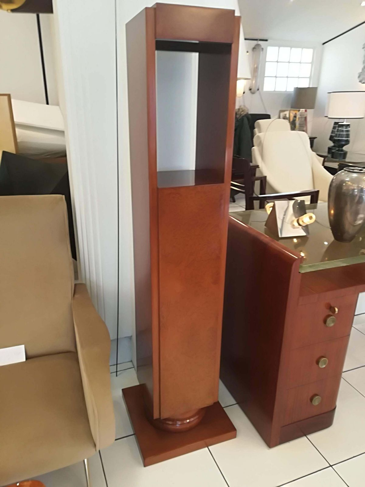 Art Deco Pedestal Circa 1930, 1930s photo for sale